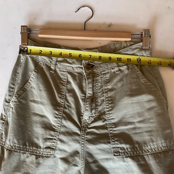 Zara Olive Cargo Pant Size 2 - Picture 7 of 8
